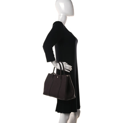 Hermes Negonda Garden Party Tote 30 TPM Bordeaux 2 of 9
