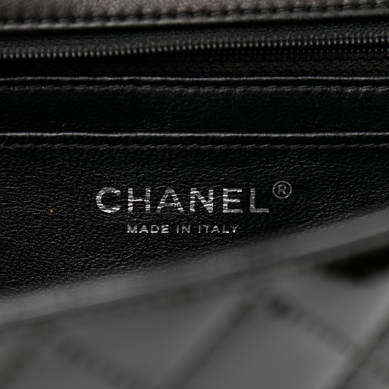 Chanel Patent Quilted Jumbo Classic Twist Flap Bag Black 5 of 11