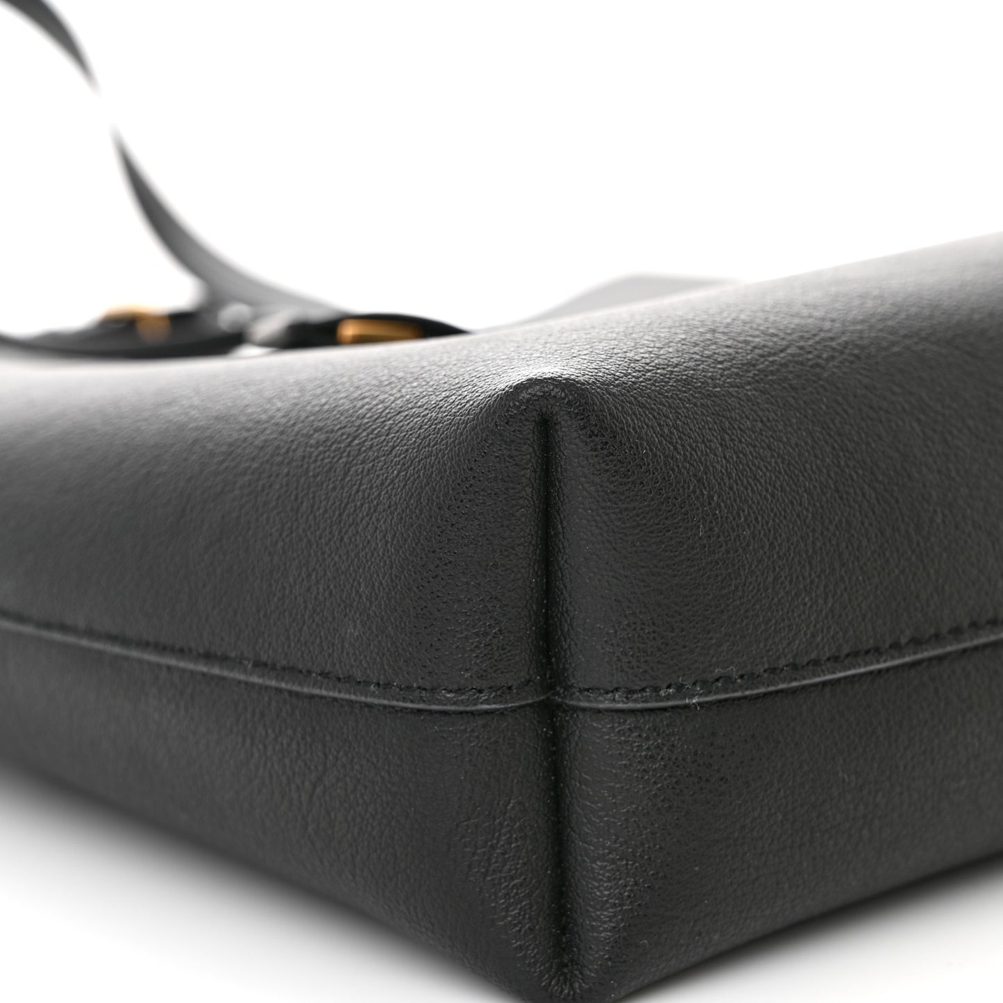 Calfskin Toy Shopping Tote Black