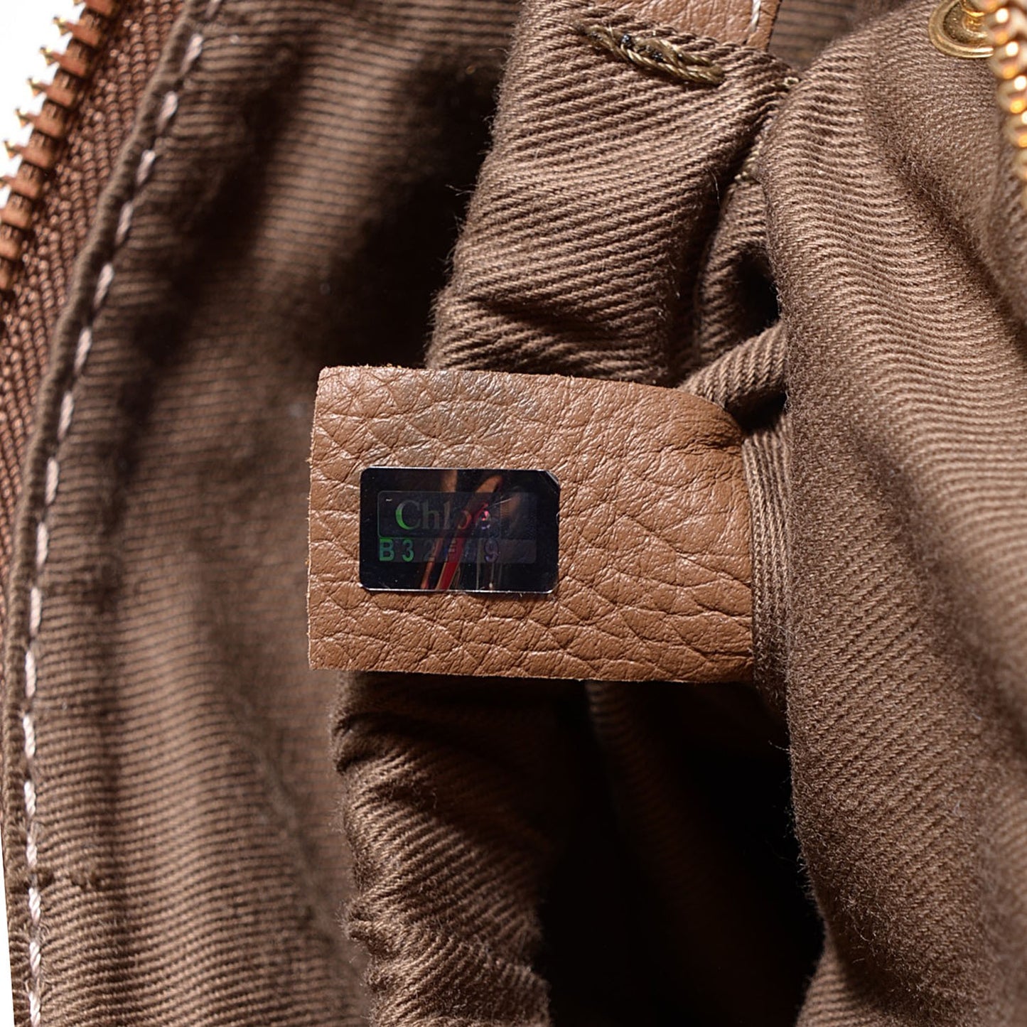 Calfskin Mini Marcie Satchel Khaki