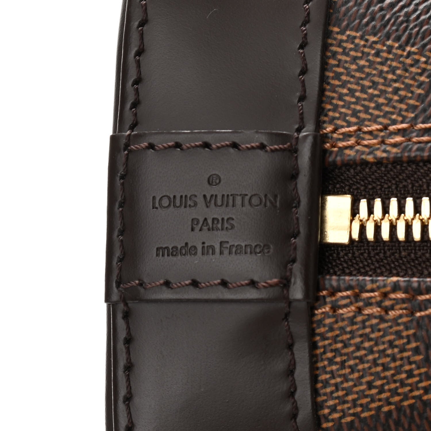 Louis Vuitton Damier Ebene Alma BB 6 of 10
