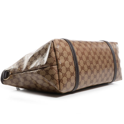 Gucci Crystal Monogram Medium Joy Tote Beige Ebony Testa di Moro 4 of 7