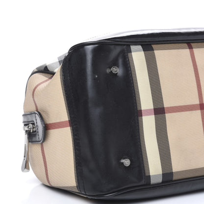 Burberry Nova Check Bowling Bag Black 11 of 14