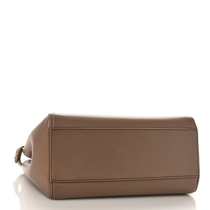 Fendi Nappa Mini Peekaboo Iconic Satchel Tortora 3 of 8