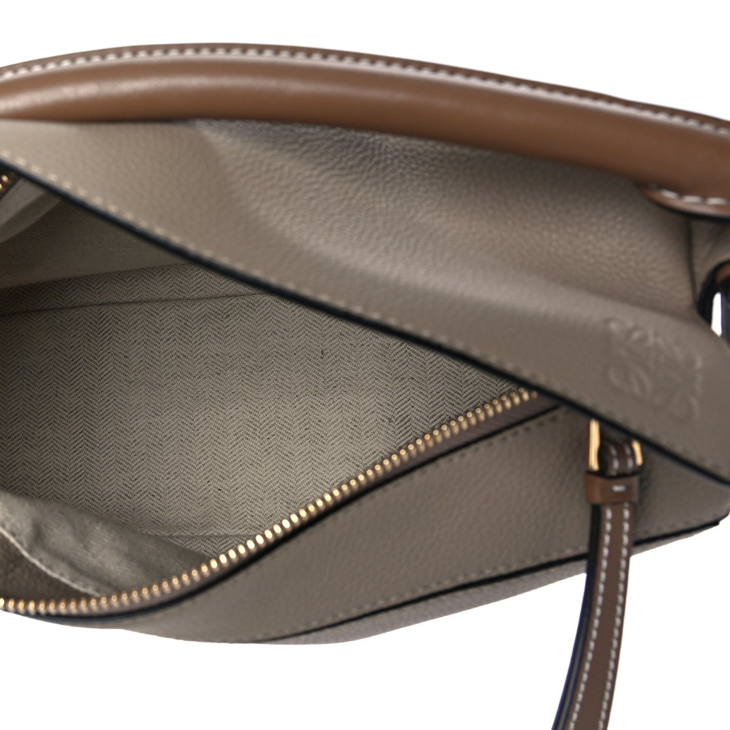 Grained Calfskin Small Puzzle Bag Sand Mink