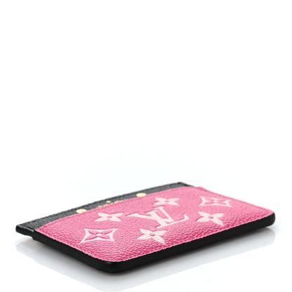 Louis Vuitton Empreinte Spring In The City Card Holder Black White Pink 4 of 8