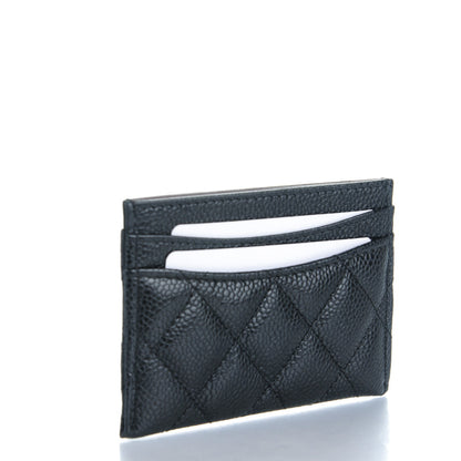 Chanel Caviar Quilted Card Holder Black 3 of 8