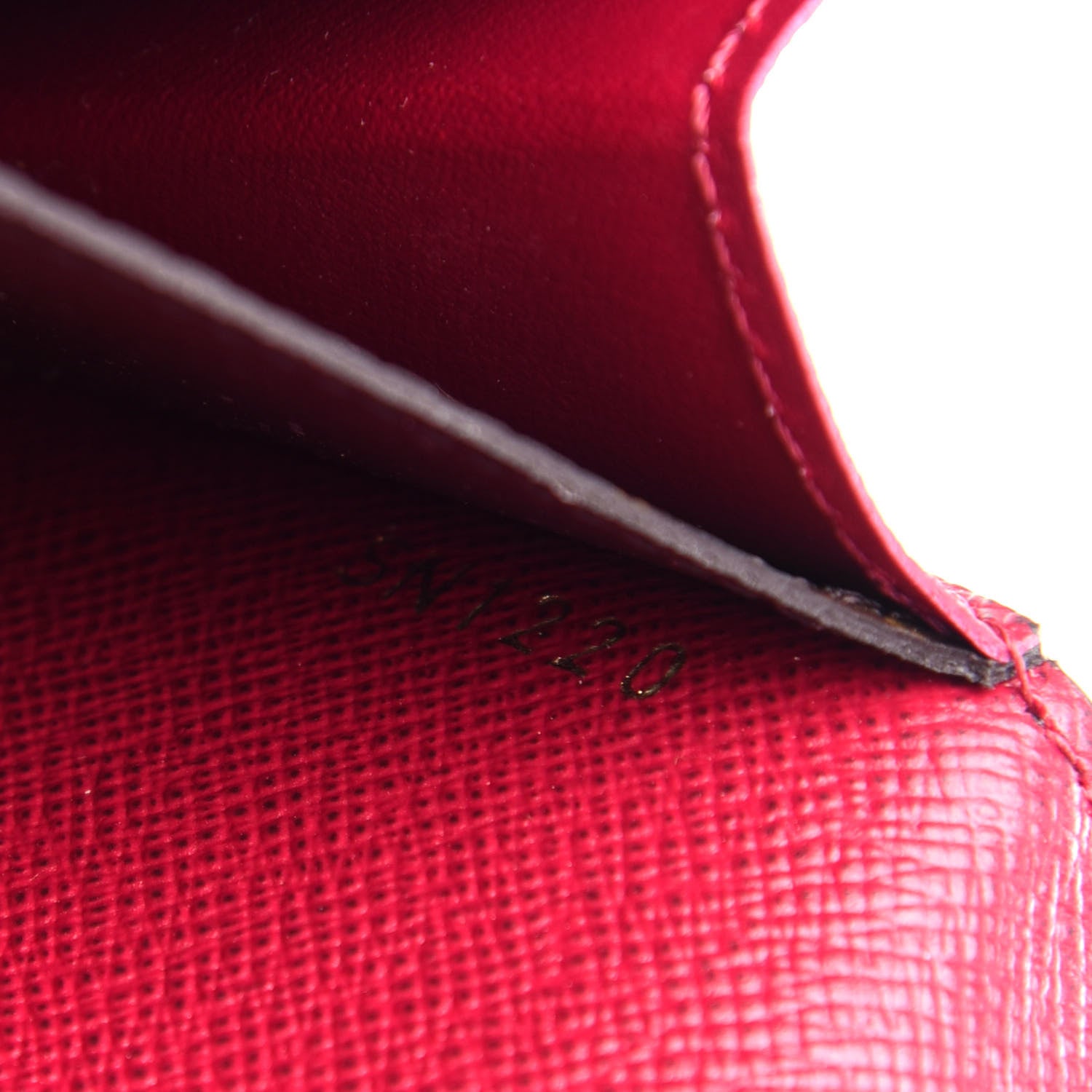Louis Vuitton Monogram Emilie Wallet Fuchsia 7 of 8