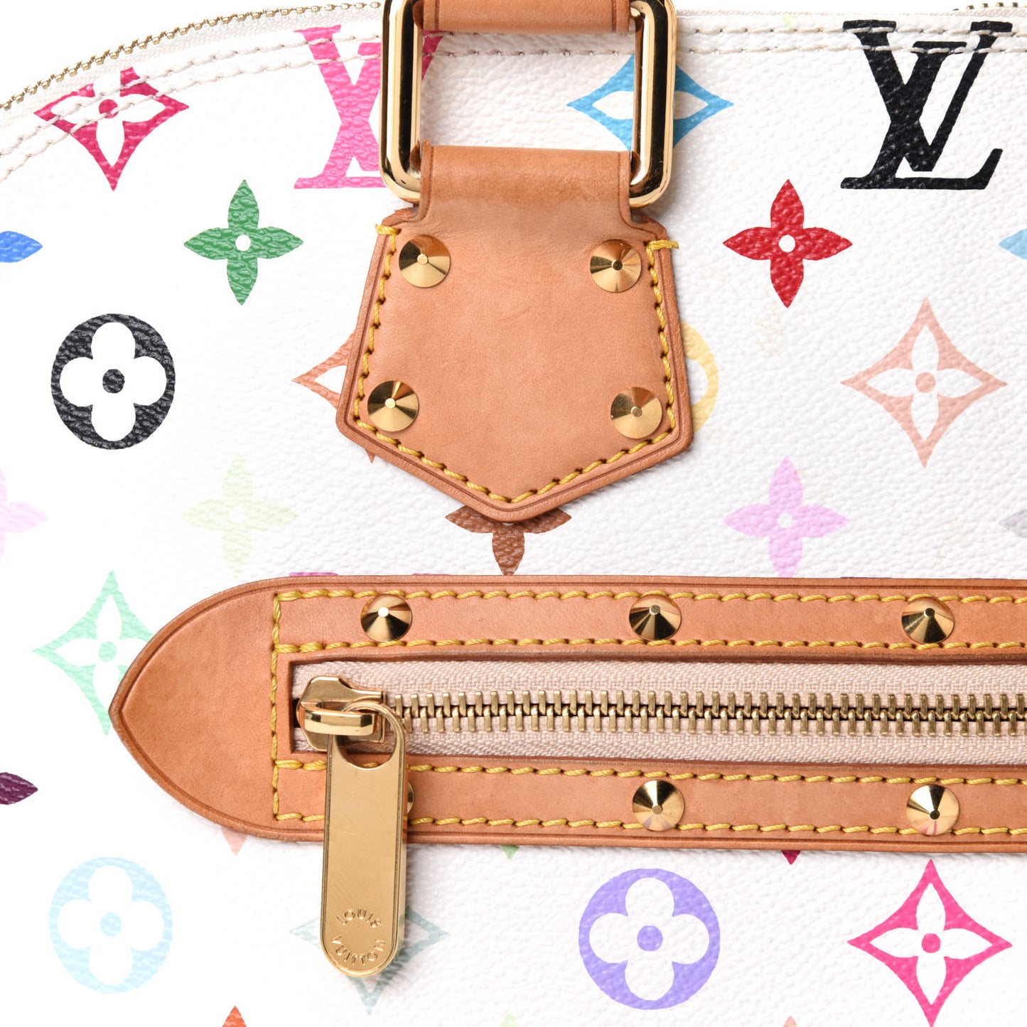 Monogram Multicolor Alma White