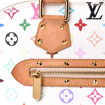 Louis Vuitton Monogram Multicolor Alma White 8 of 11