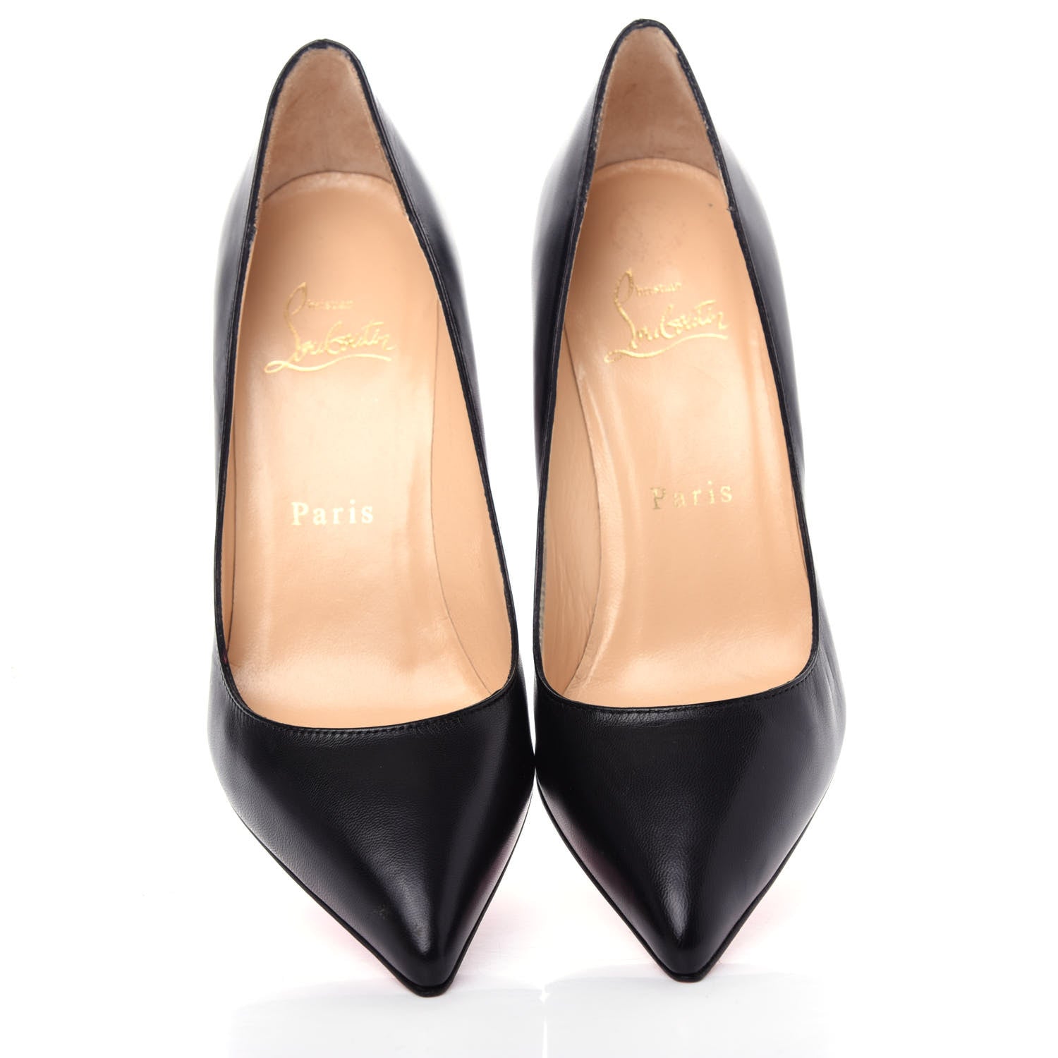 Christian Louboutin Shiny Nappa Pigalle 85 Pumps 35.5 Black 5 of 10