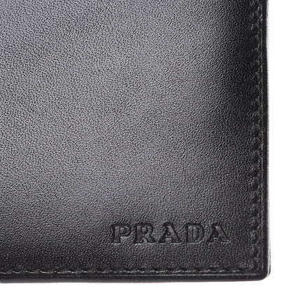 Prada Siviglia Bi-Fold Wallet Black 7 of 10