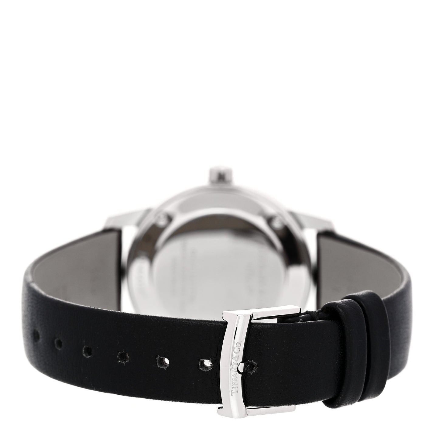 Stainless Steel Calfskin 29mm Atlas 2-Hand Quartz Watch