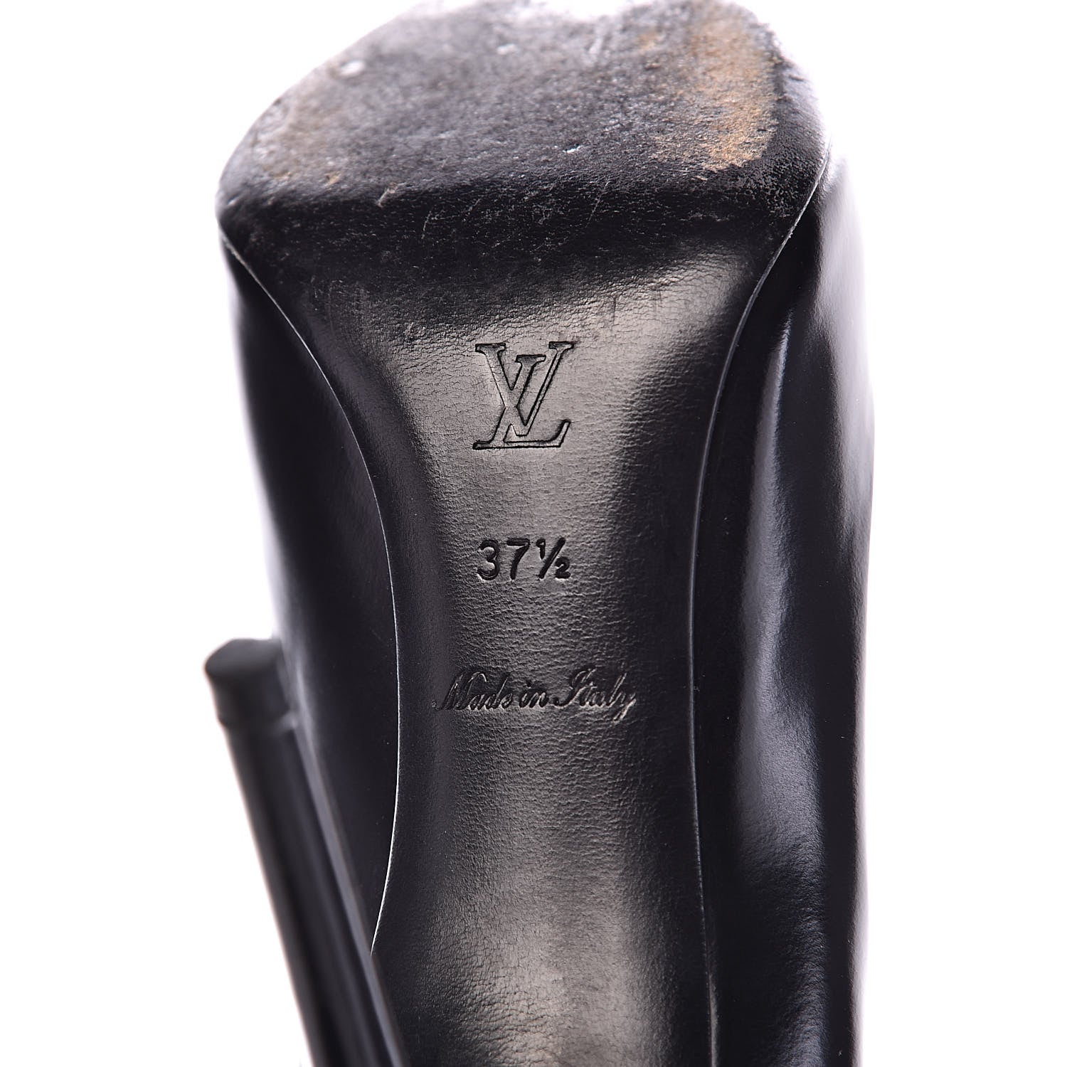 Louis Vuitton Calfskin Eyeline Pumps 37.5 Black 7 of 11
