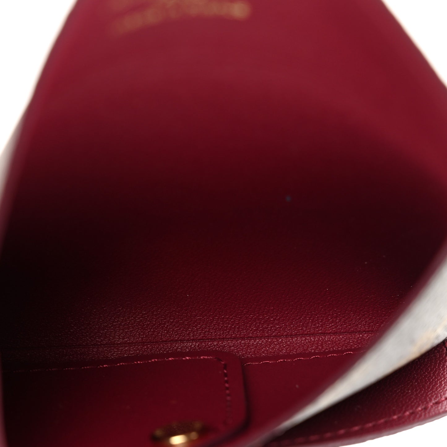 Monogram Small Kirigami Pochette Insert Fuchsia
