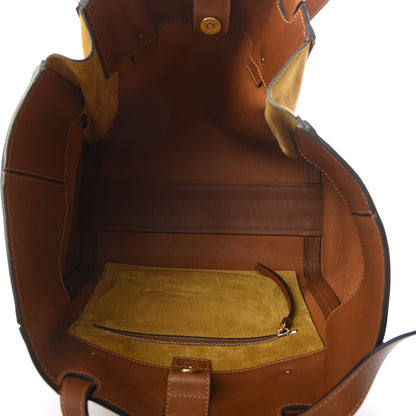 Chloe Smooth Calfskin Medium Milo Shopping Tote Caramel 5 of 12