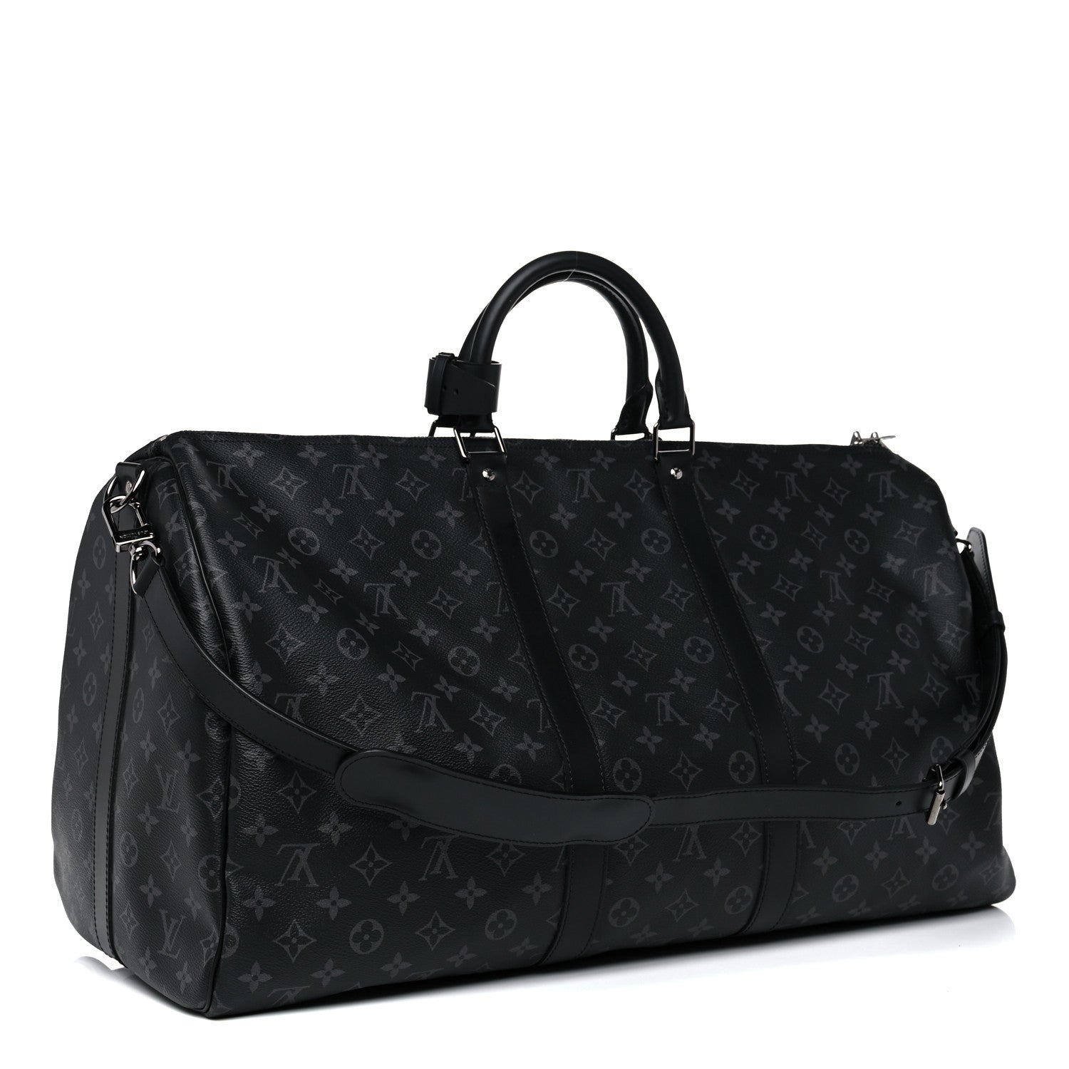 Louis Vuitton Monogram Eclipse Keepall Bandouliere 55 3 of 16