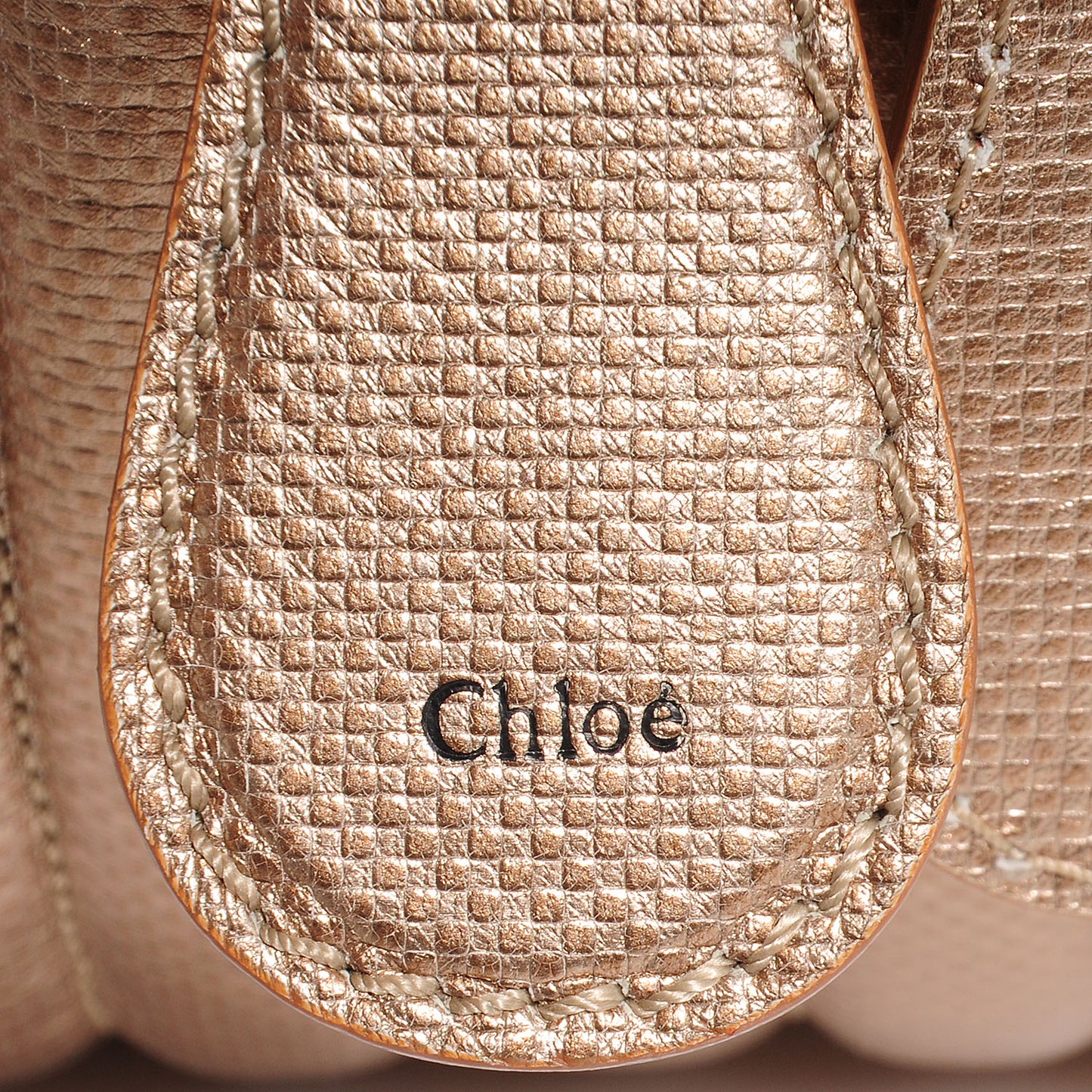 Lambskin Quilted Large Bay Tote Rose Gold