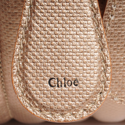 Chloe Lambskin Quilted Large Bay Tote Rose Gold 7 of 11