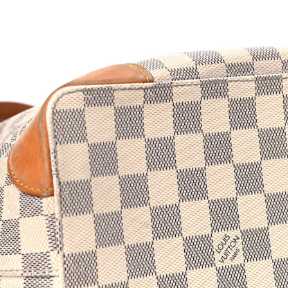 Louis Vuitton Damier Azur Hampstead MM 18 of 27