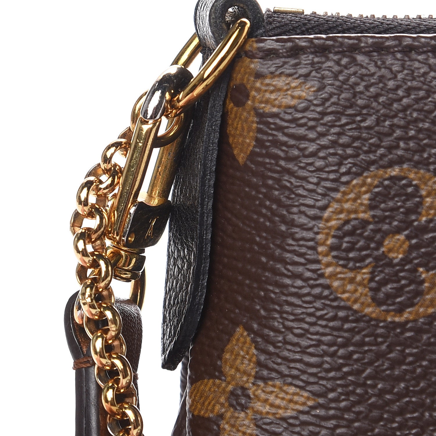 Louis Vuitton Monogram Pallas Clutch Black 10 of 14