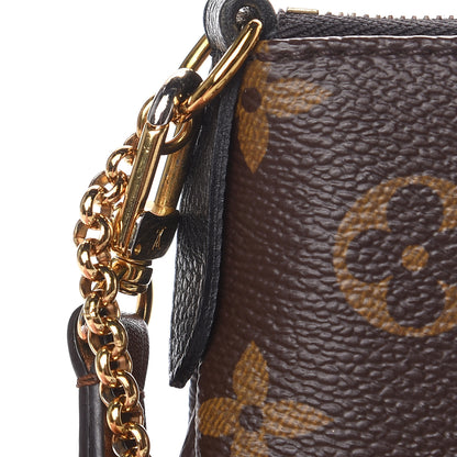 Louis Vuitton Monogram Pallas Clutch Black 10 of 14