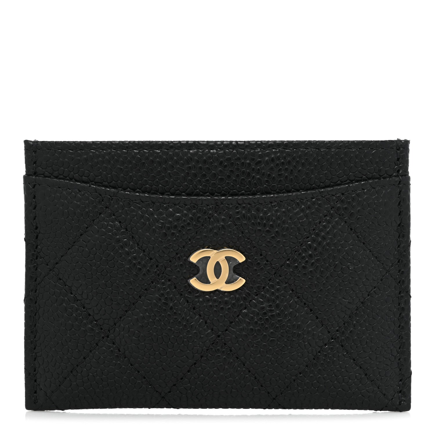 Chanel Caviar Quilted Card Holder Black 1 of 9