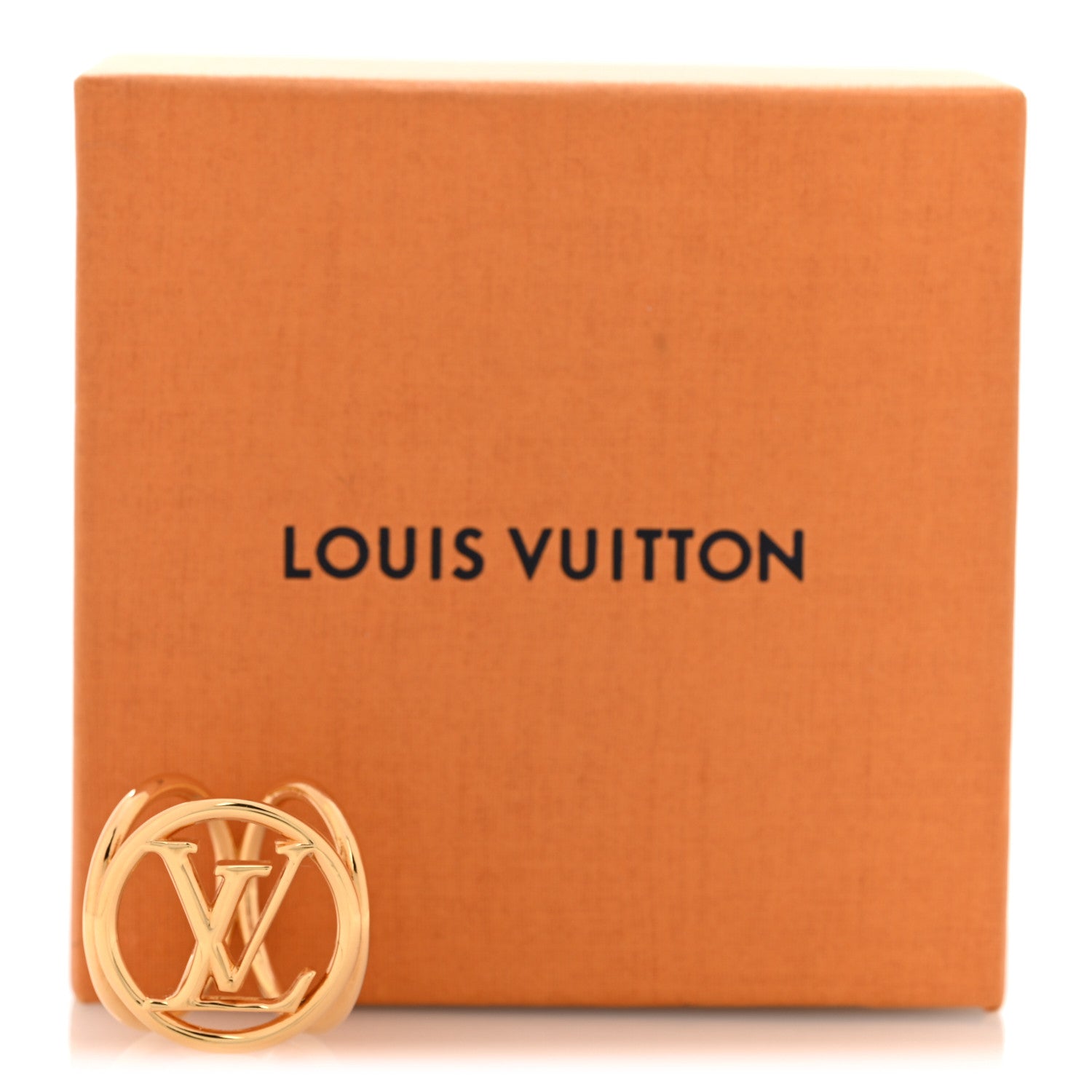 Louis Vuitton Louise Scarf Ring Holder Gold 4 of 4
