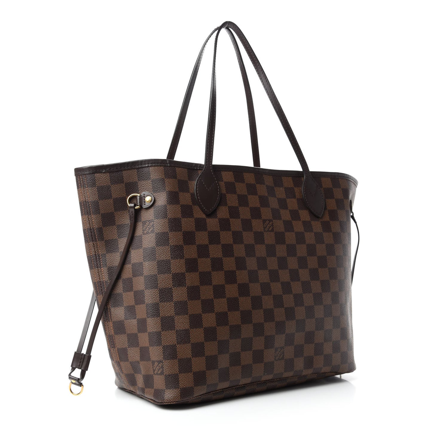 Damier Ebene Neo Neverfull MM Rose Ballerine