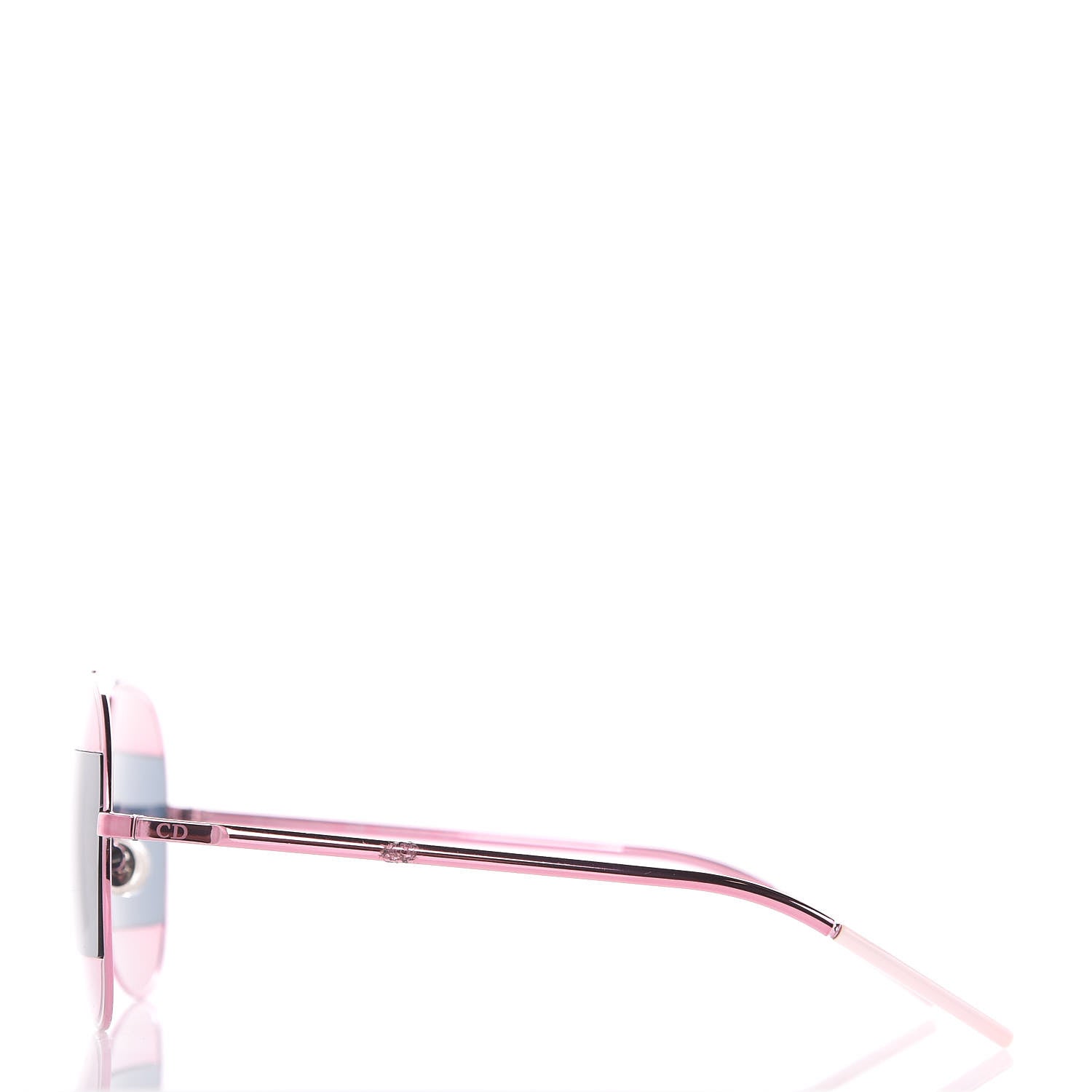 Christian Dior Split 1 Aviator Sunglasses Pink Blue 2 of 6