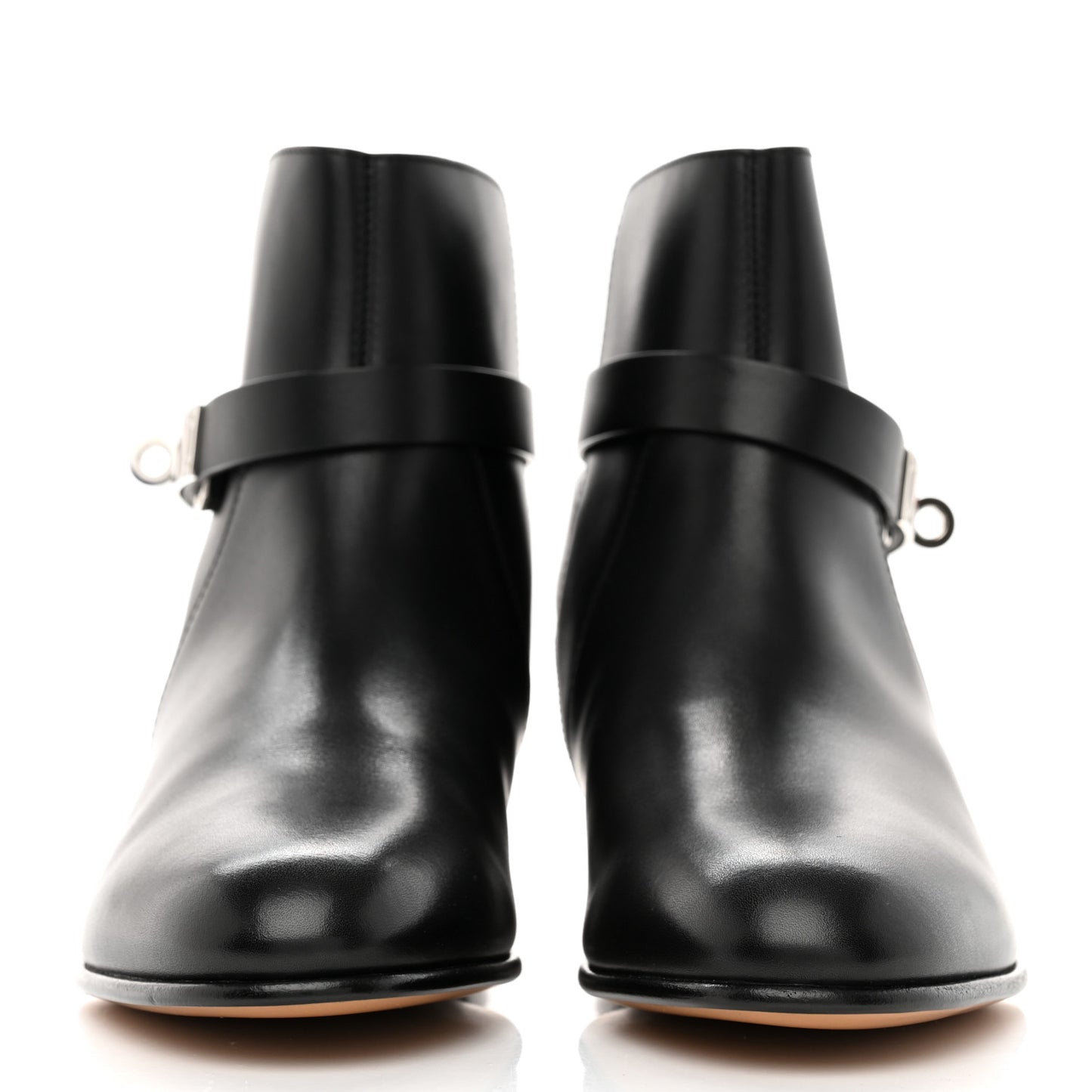 Calfskin Neo Low Boots 35.5 Black