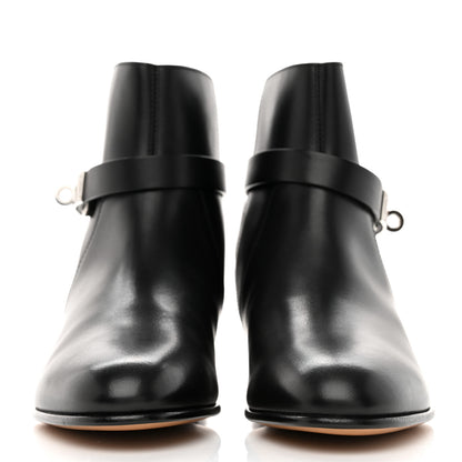 Hermes Calfskin Neo Low Boots 35.5 Black 2 of 9