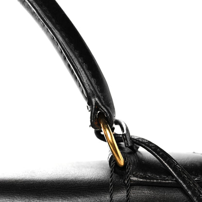 Hermes Box Kelly Retourne 32 Black 49 of 49