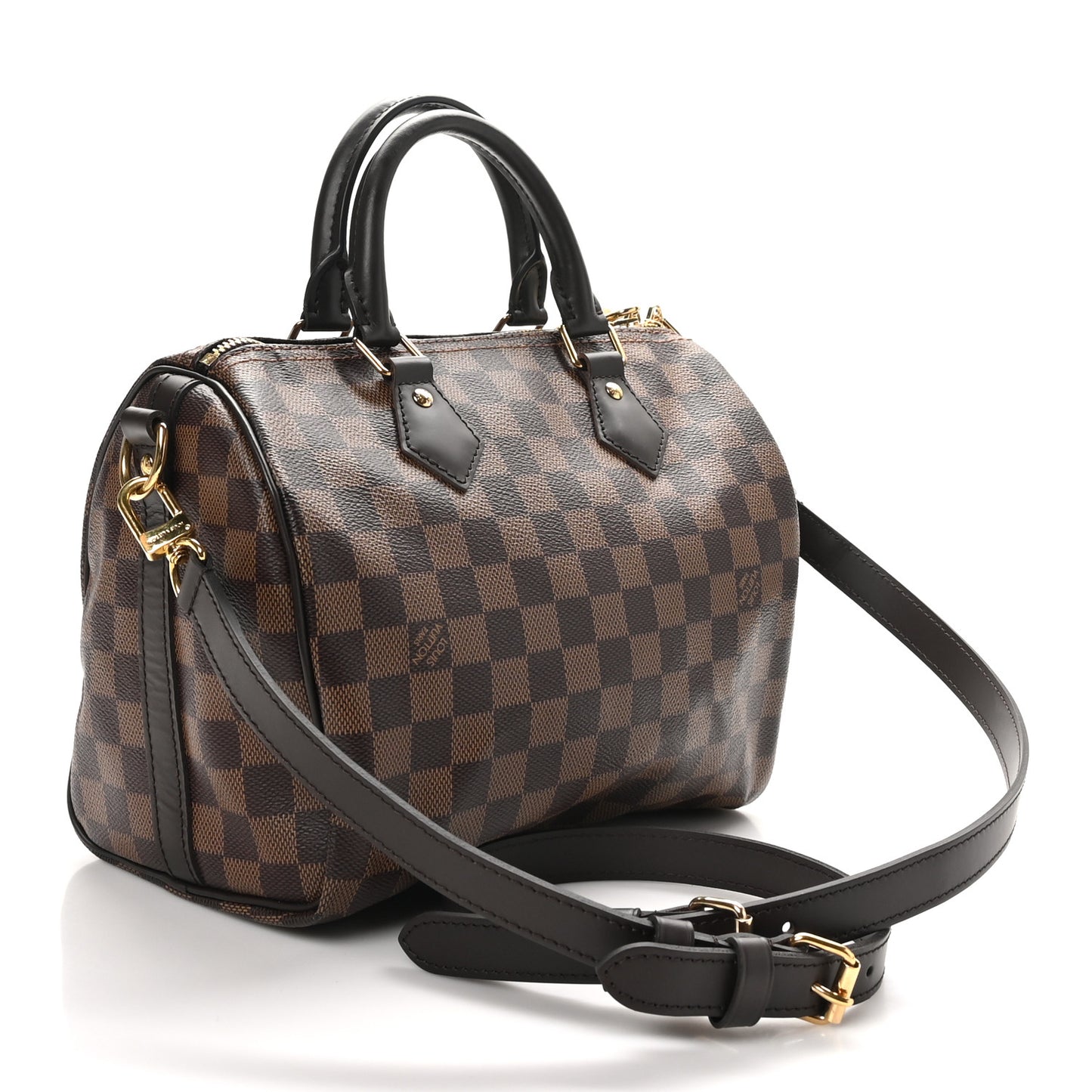 Damier Ebene Speedy Bandouliere 25