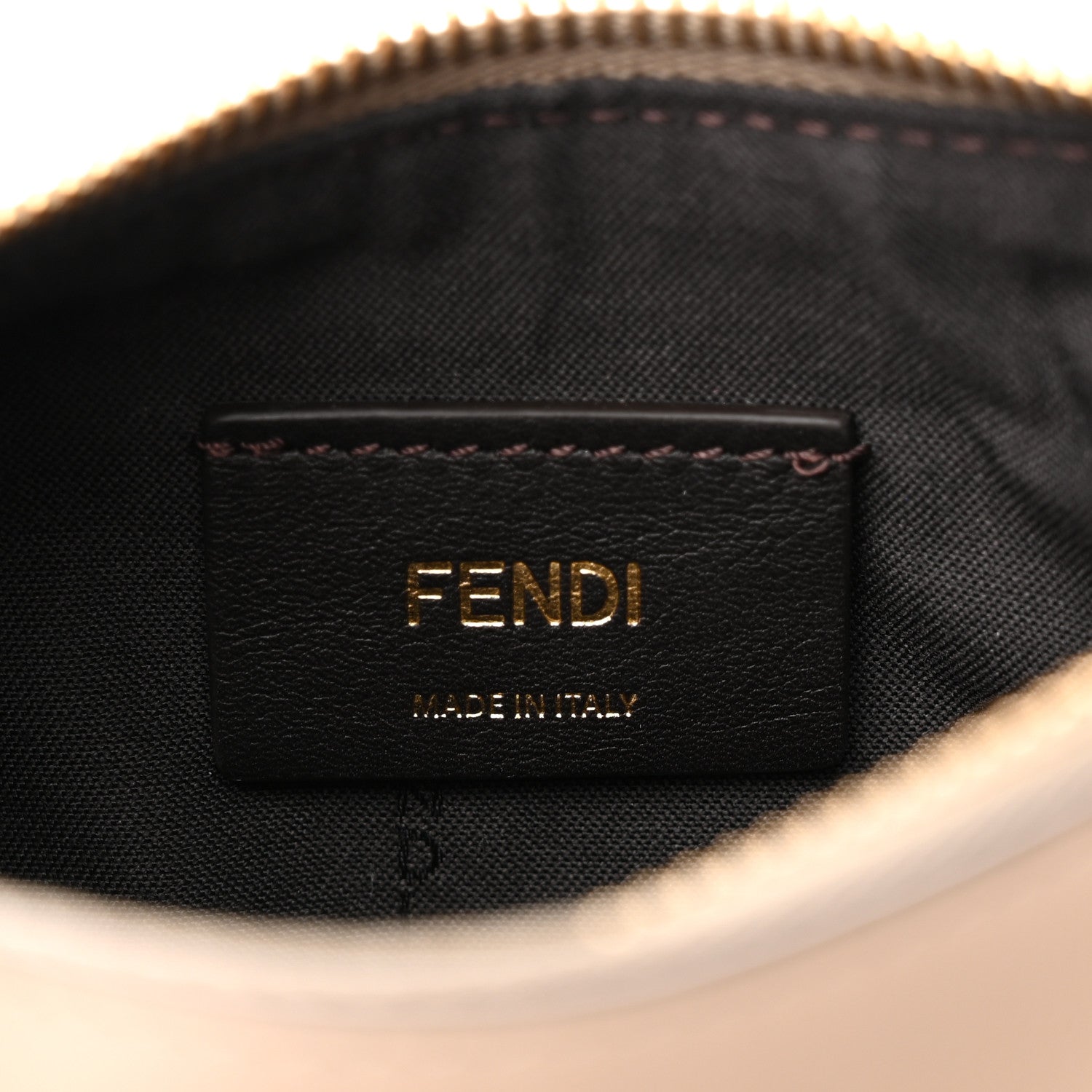 Fendi Vitello Grace Matte Mini Fendigraphy Hobo Bag Tortora 6 of 9