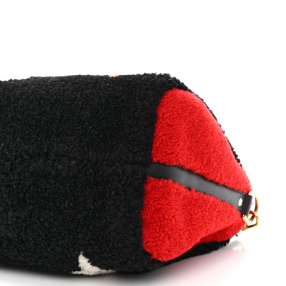 Louis Vuitton Monogram Teddy Speedy Bandouliere 25 Red 9 of 9