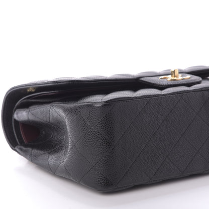 Chanel Caviar Quilted Jumbo Double Flap Black 6 of 10
