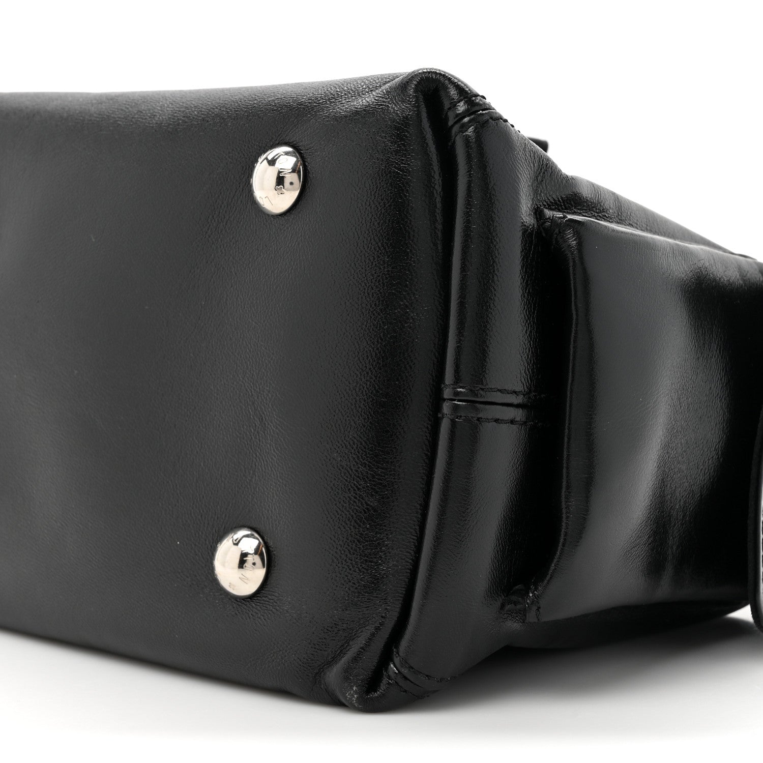 Louis Vuitton Lambskin CarryAll Cargo Vibe PM Black 8 of 10