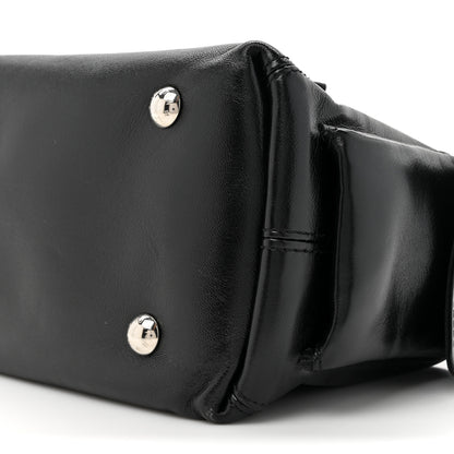 Louis Vuitton Lambskin CarryAll Cargo Vibe PM Black 8 of 10