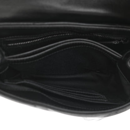 Saint Laurent Calfskin Y Quilted Monogram Toy Loulou Crossbody Bag Black 5 of 8