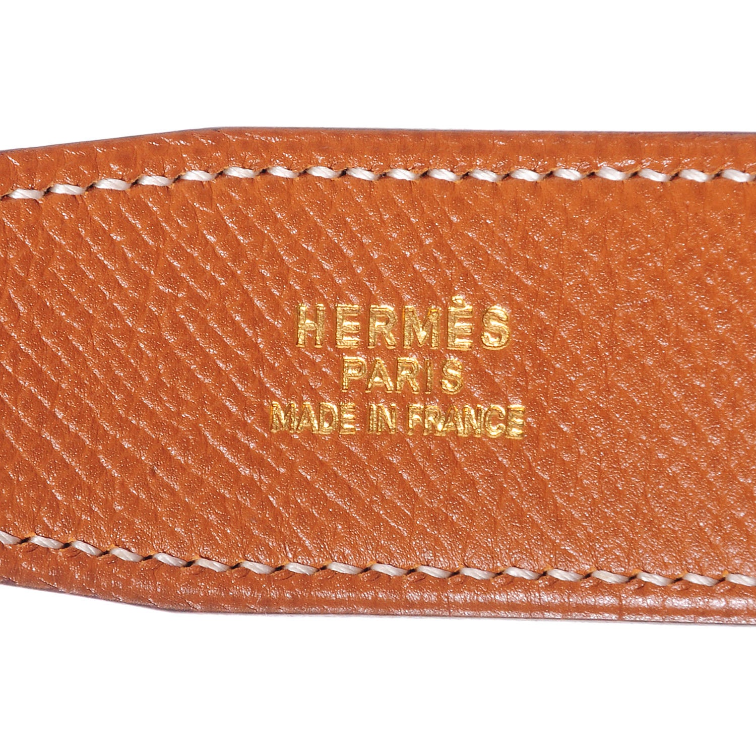 Hermes Box Courchevel Reversible Constance Polished Gold 32mm H Belt 80 Noir Gold 3 of 5
