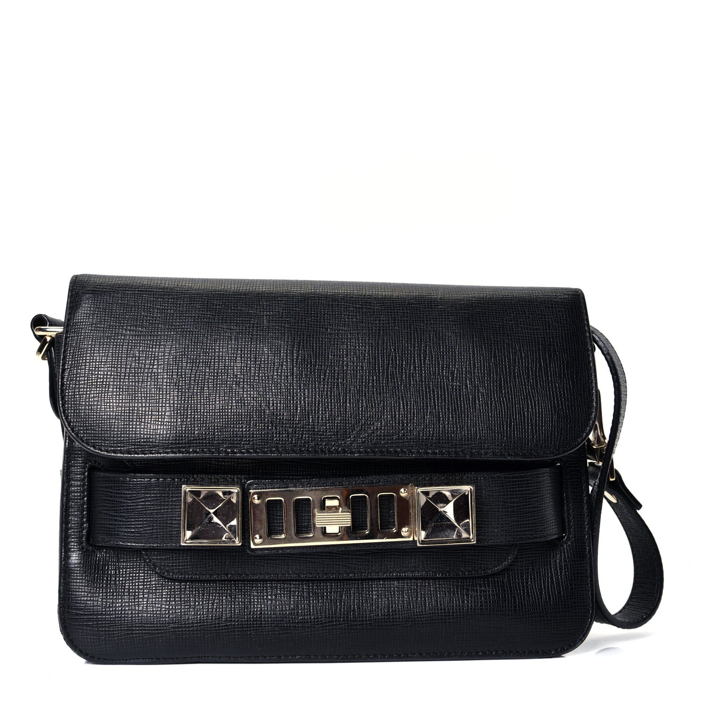 New Linosa Mini PS11 Classic Shoulder Bag Black