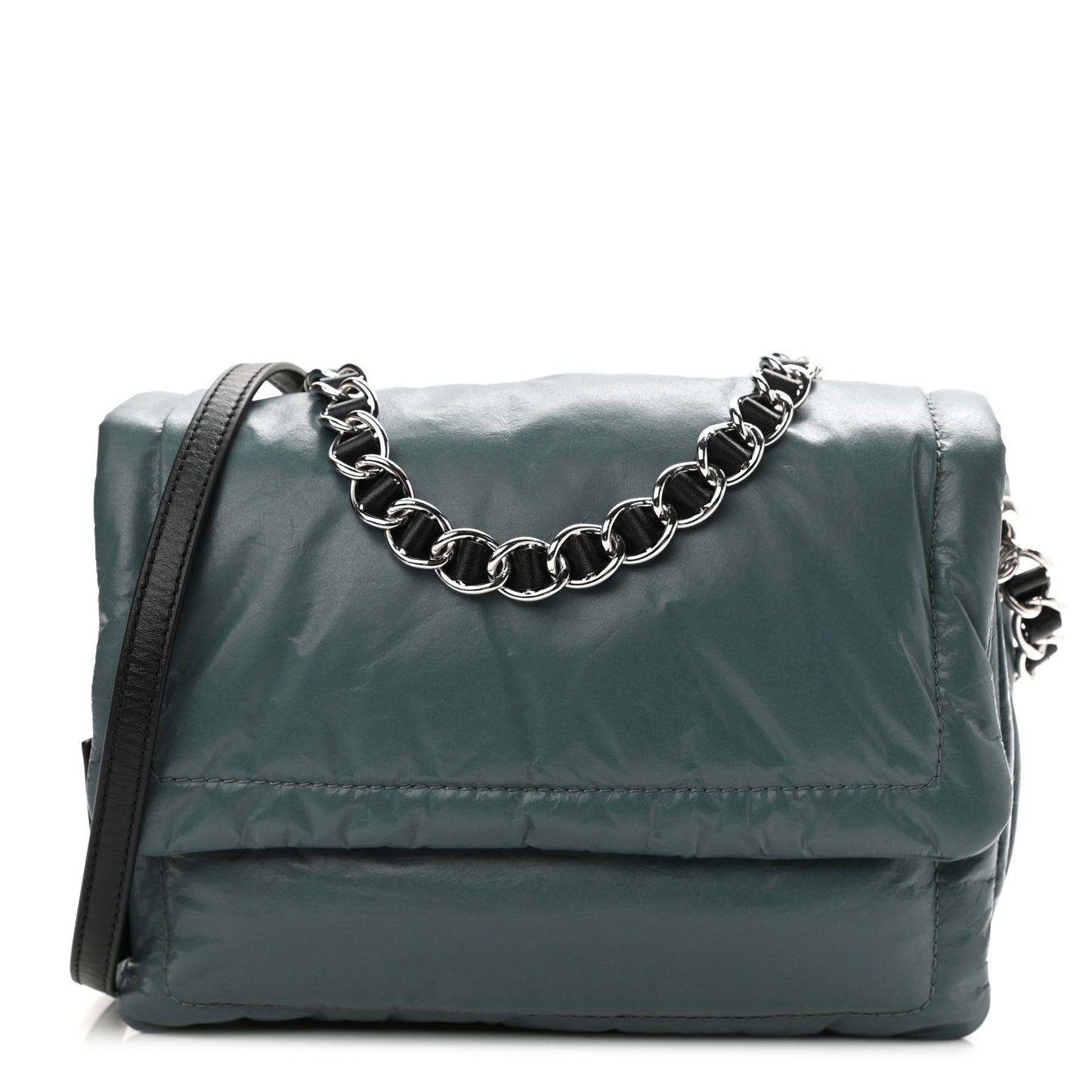 Lambskin The Mini Pillow Bag Armory Blue