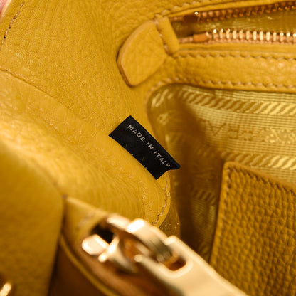 Prada Vitello Daino Tote Mimosa 8 of 13