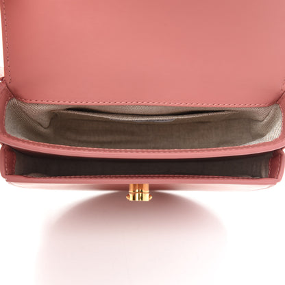 Mansur Gavriel Calfskin Mini Saddle Crossbody Bag Blush 5 of 8