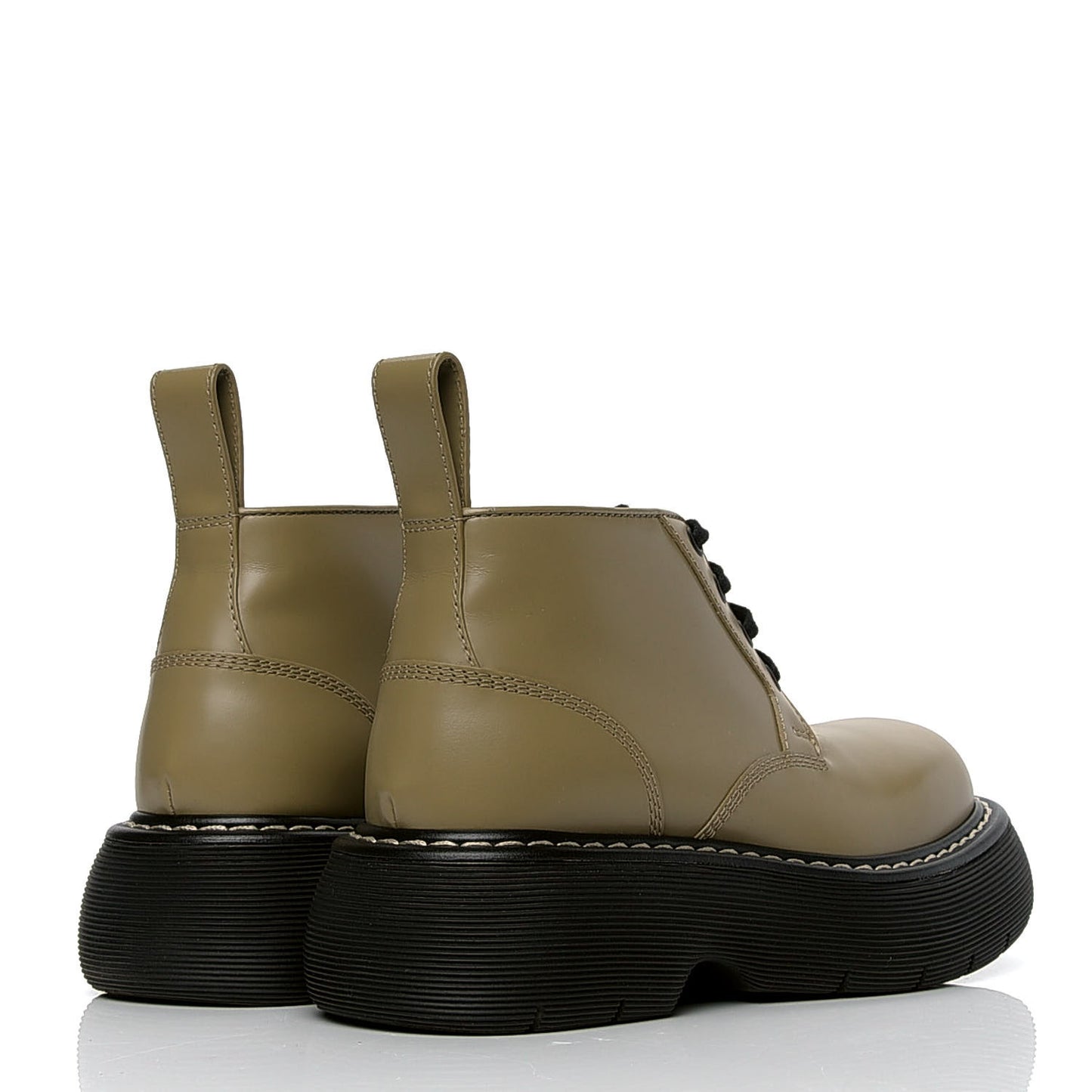 Calfskin The Swell Lace Up Ankle Boots 37 All Spice Black