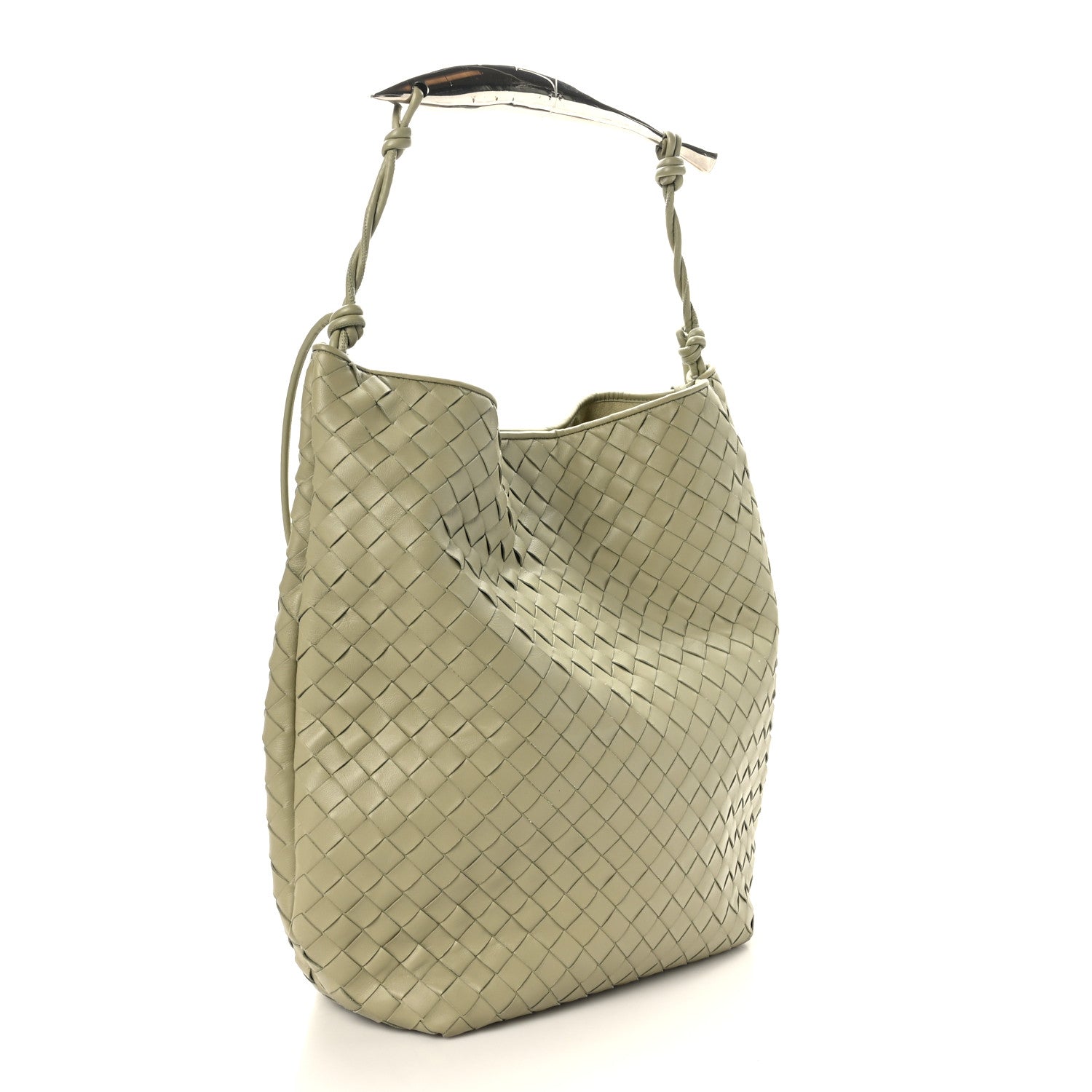 Bottega Veneta Nappa Intrecciato Large Sardine Bag Travertine 3 of 9