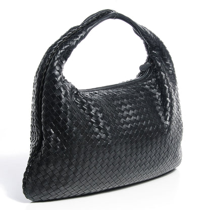 Bottega Veneta Nappa Intrecciato Large Veneta Hobo Nero Black 3 of 8
