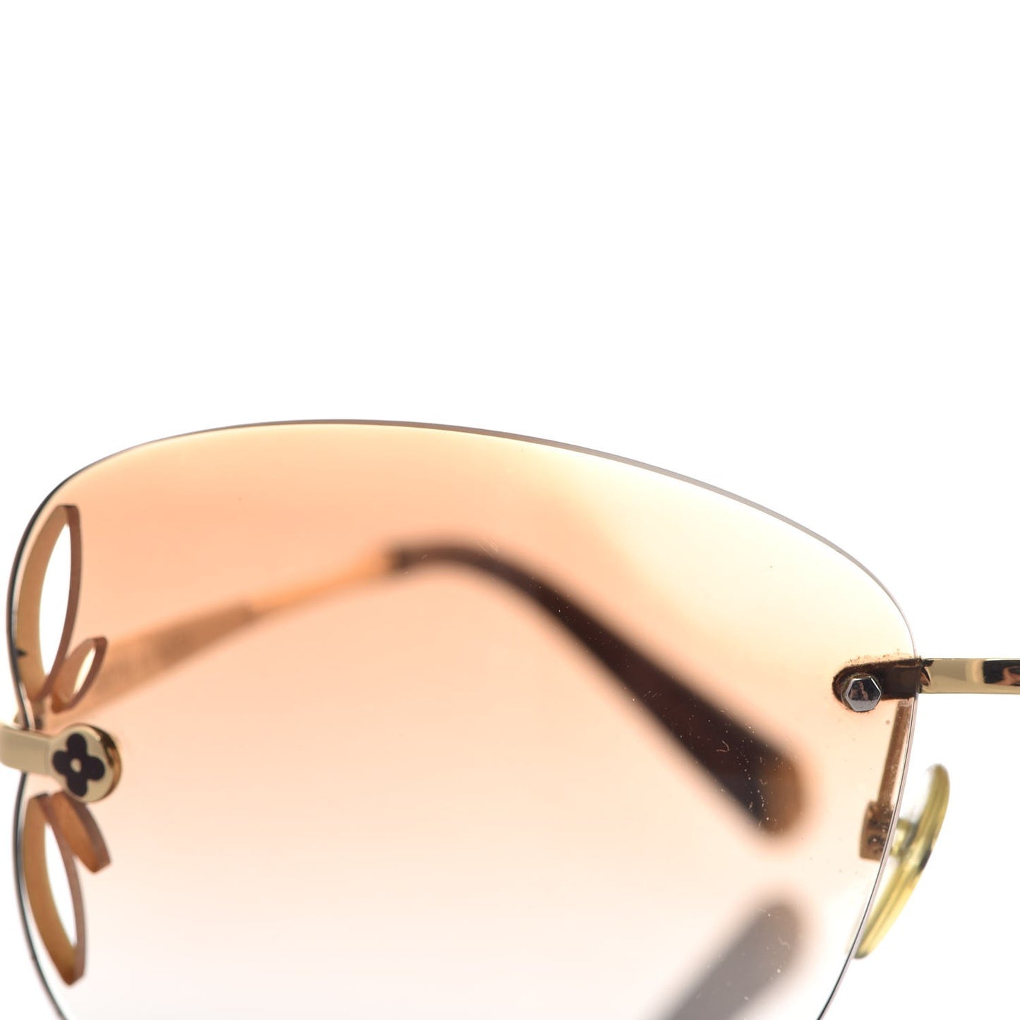 Lily Sunglasses Z0371U Brown Glitter