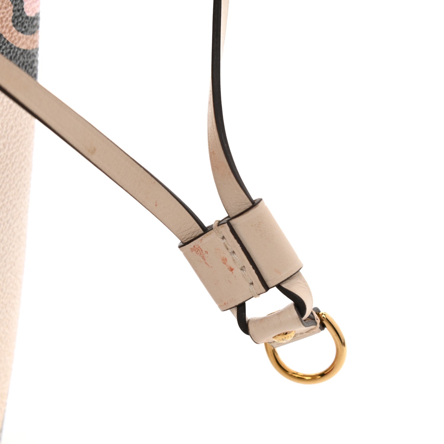 Louis Vuitton Monogram Giant Wild At Heart Neverfull MM Creme 8 of 9